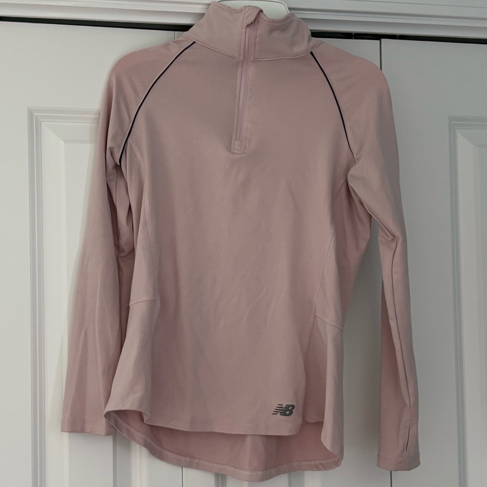 New Balance girls Pink Long Sleeve Top